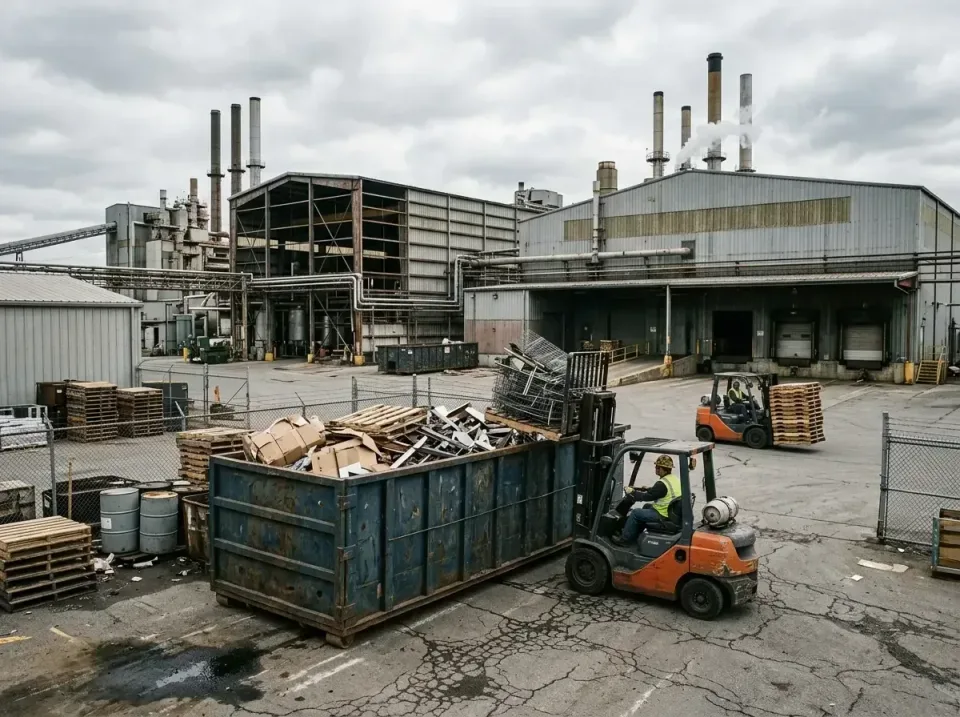 industrial-factory-scrap-conta-003 — frequently asked questions, Cheap Roll-off Dumpster Rentals in Hobart, WI
